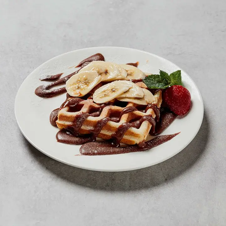 M&M Feast Waffle