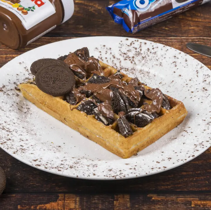 Oreo Crunch Waffle