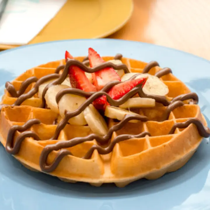 Nutella Strawberry Waffle