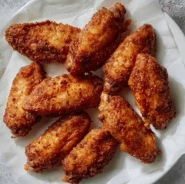 8 Hot Crispy Chicken Wings (Hot)