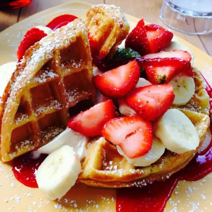 Half Indulgence Waffle