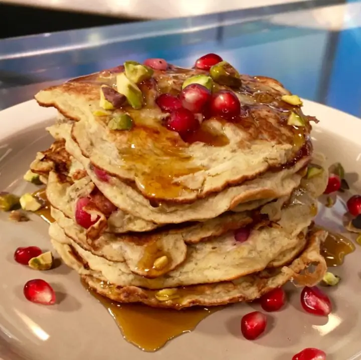 Pistachio Pancakes